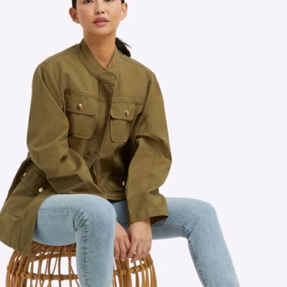 Draper James Field Jacket Size 16 NEW with tags 💗 - Picture 4 of 9